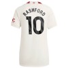 Levné Manchester United Rashford 10 Dámské Alternativní Fotbalové dresy 2023-24 Krátký Rukáv